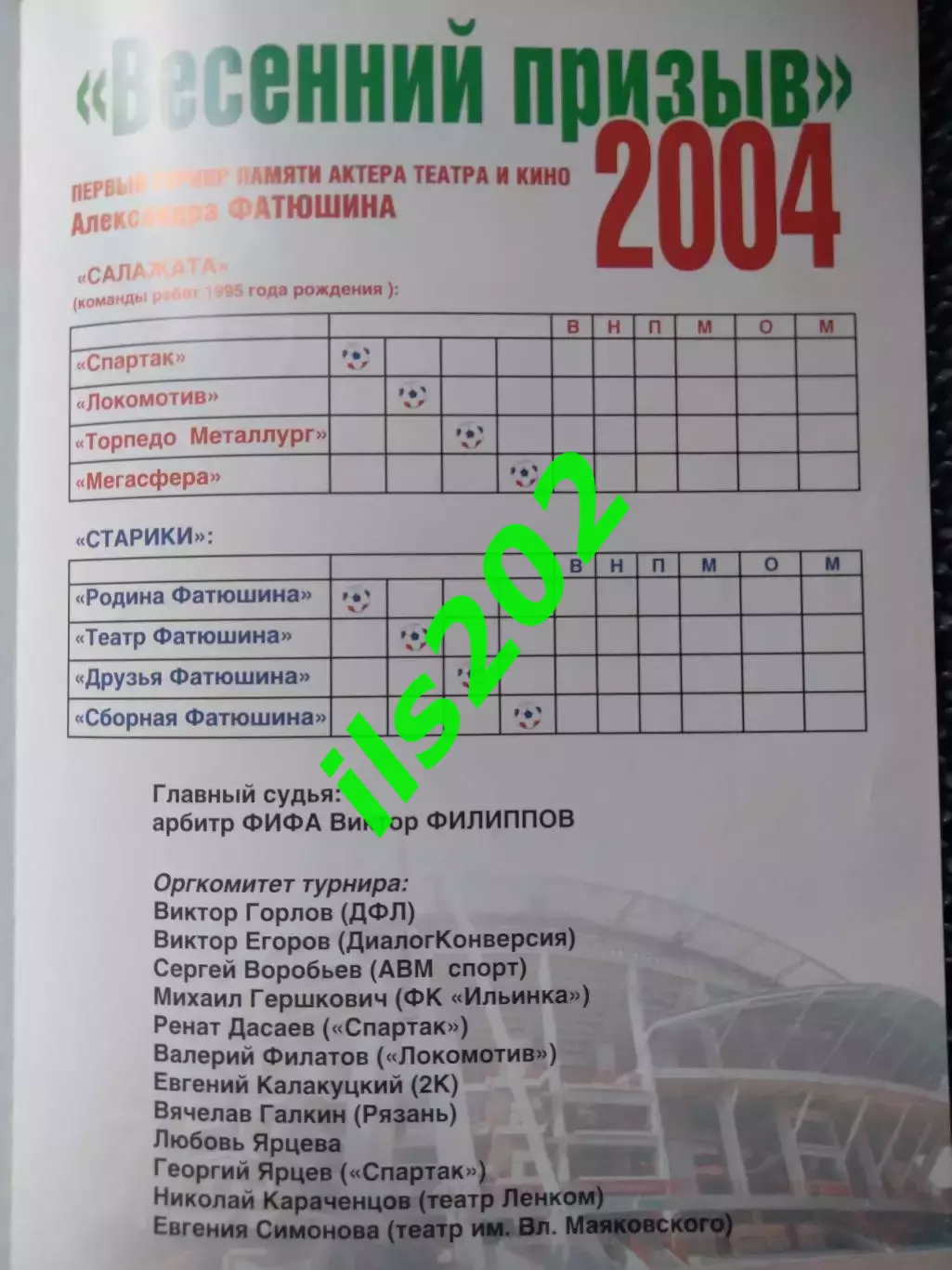 Москва 2004 турнир ДФЛ / детские и любительские команды 1