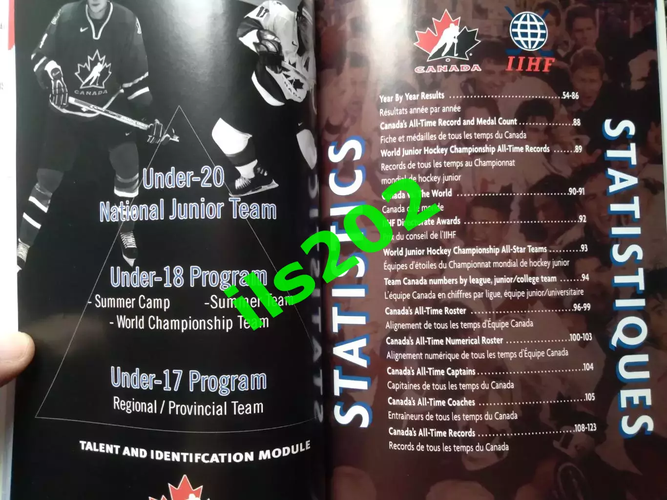 Хоккей чемпионат мира среди юниоров 2003 / Канада сборная медиа гайд 4