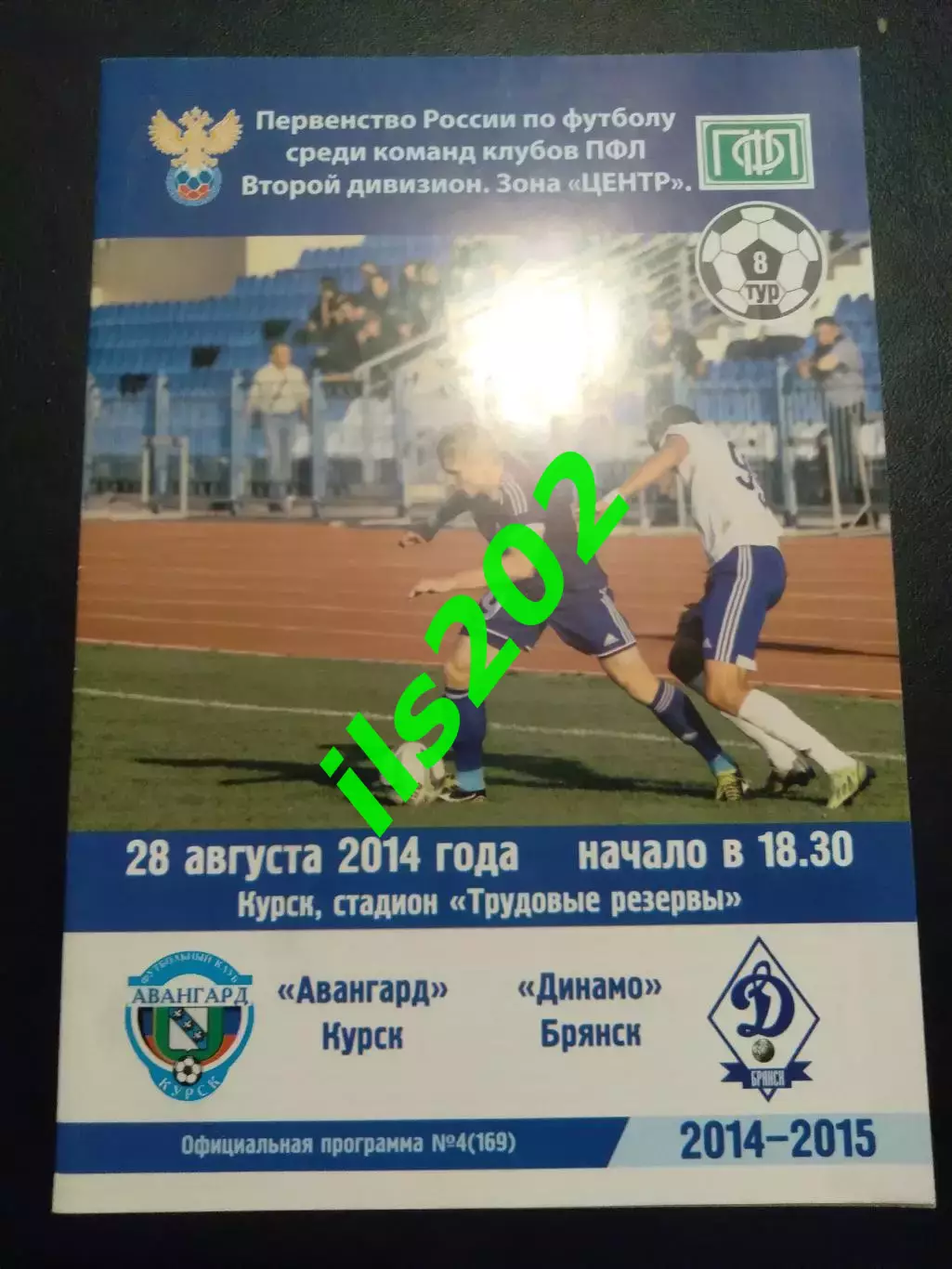Авангард Курск - Динамо Брянск 2014 / 2015