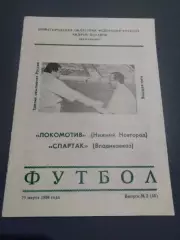 Локомотив Нижний Новгород- Спартак Владикавказ 1994
