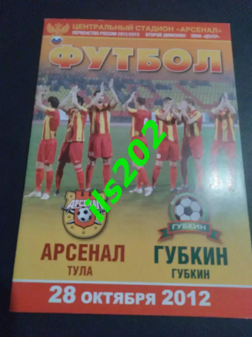 Арсенал Тула - ФК Губкин 2012 / 2013