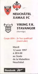 Ксамакс Швейцария - Викинг Норвегия 12.08.1997