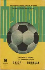 СССР - Польша 09.10.1983