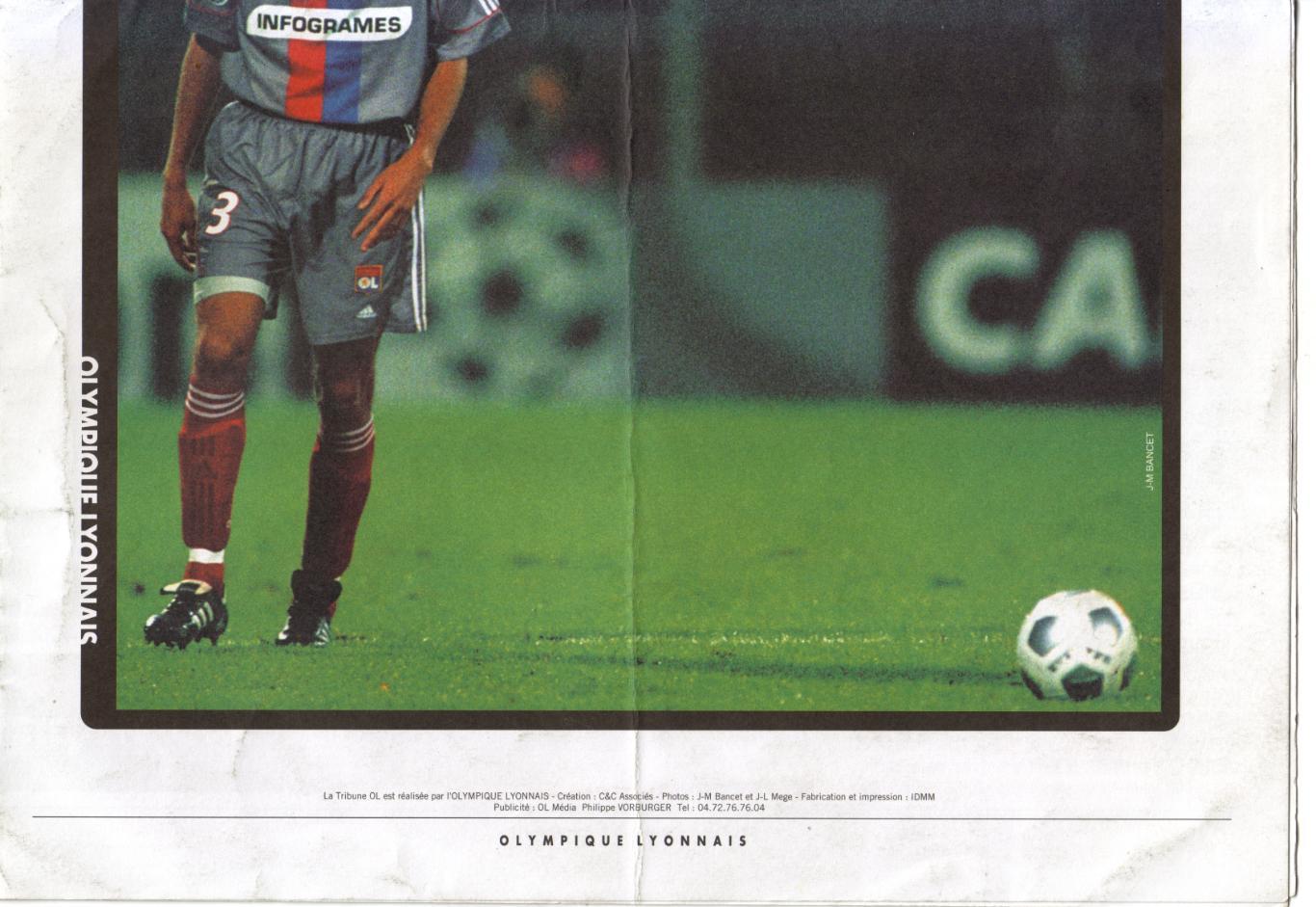 Лион Франция - Арсенал Англия 13.02.2001 1