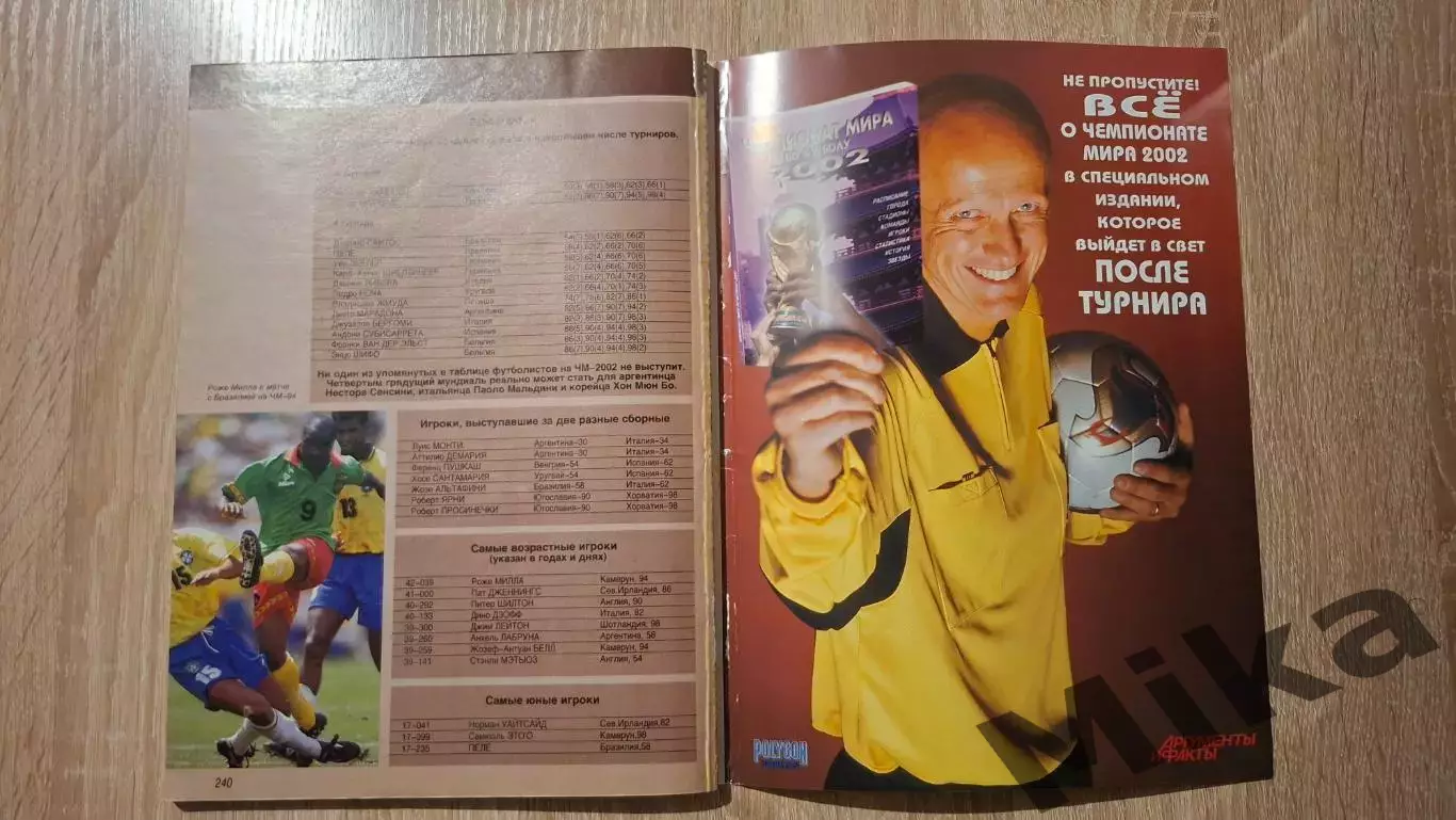 Спецвыпуск журнала Чемпионат мира по футболу 2002 7