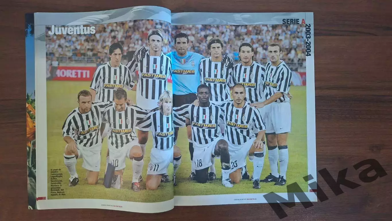 Из Guerin sportivo Calcioitalia Serie A 2003-04 3