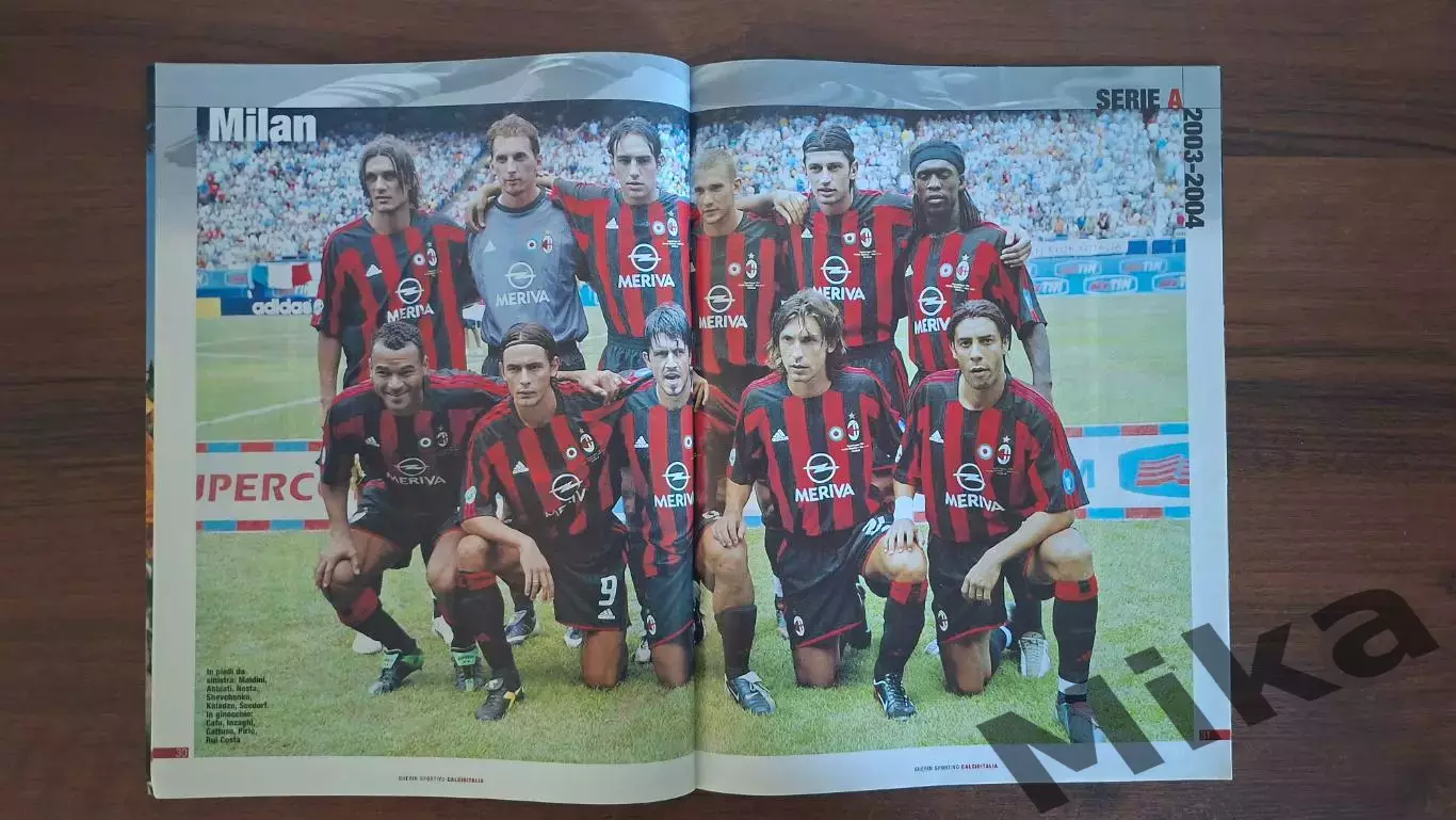Из Guerin sportivo Calcioitalia Serie A 2003-04 6