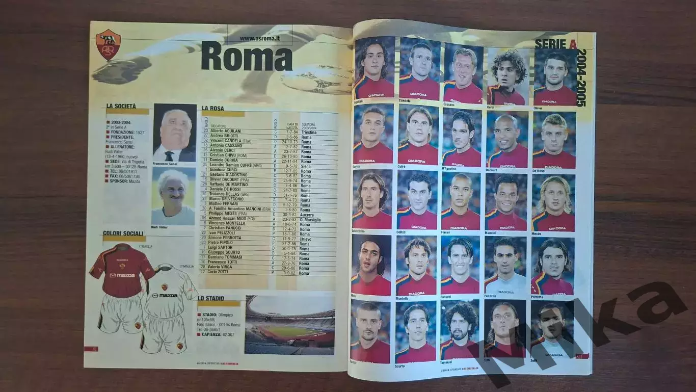 Из Guerin sportivo Calcioitalia Serie A 2004-05 5