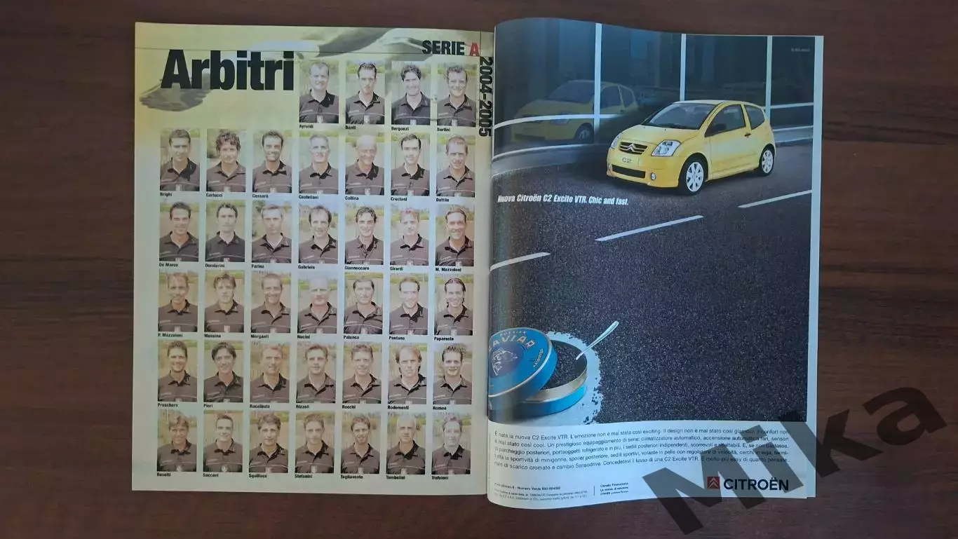 Из Guerin sportivo Calcioitalia Serie A 2004-05 6