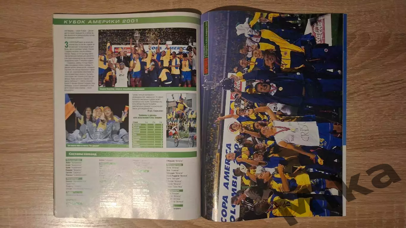 Мировой футбол - Сентябрь 2001 3
