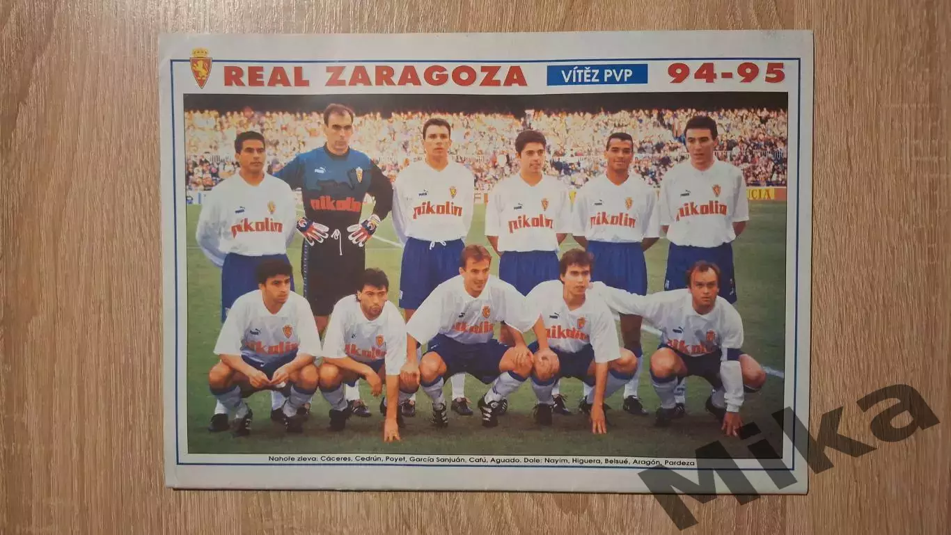 GOL 23-1995 (Чехия) Постер Сарагоса 2