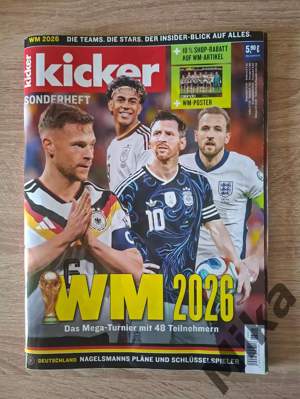 Спецвыпуск Kicker Чемпионат Мира 2026