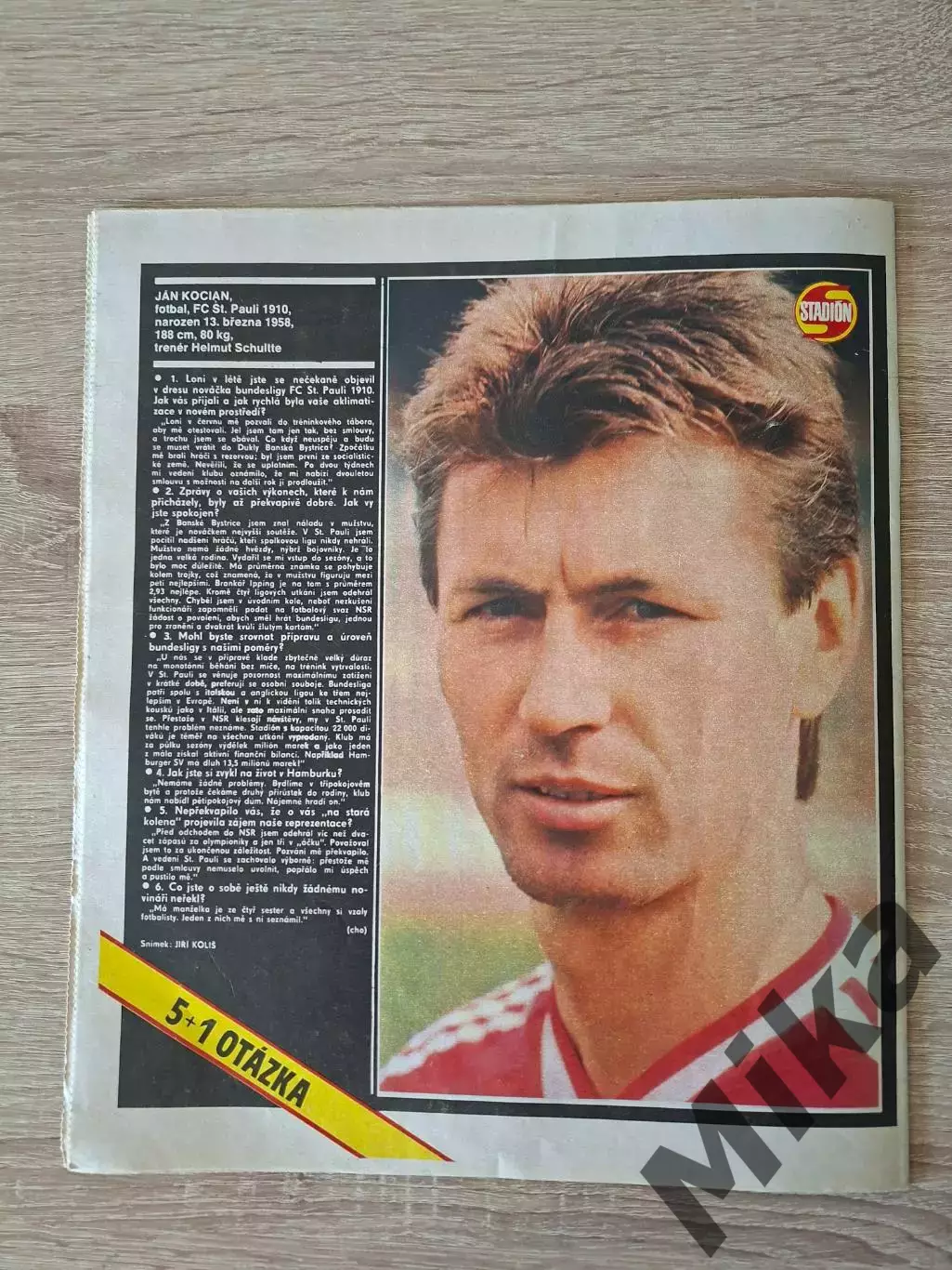 Журнал Стадион - 22/1989 Спецвыпуск хоккей 4