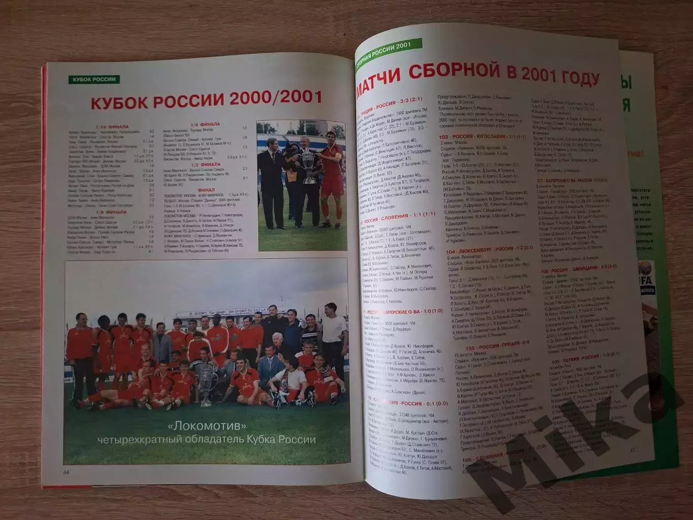 Мир Футбола Российский футбол Премьер лига 2002 7