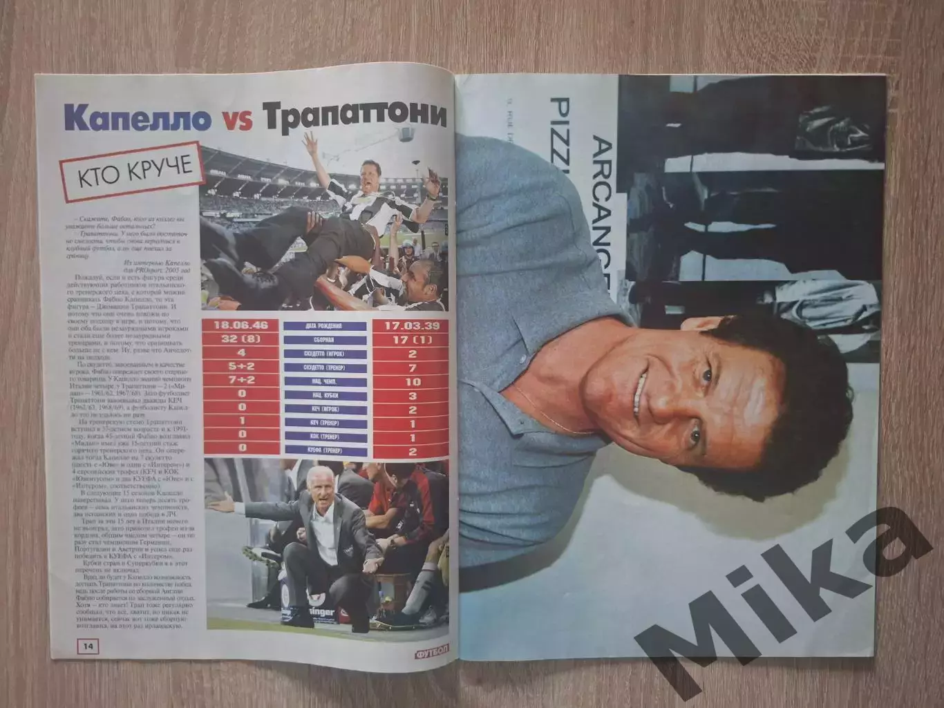 Футбол специальное приложение (Украина) №3 2008 Ф.Капелло и И.Касильяс 3