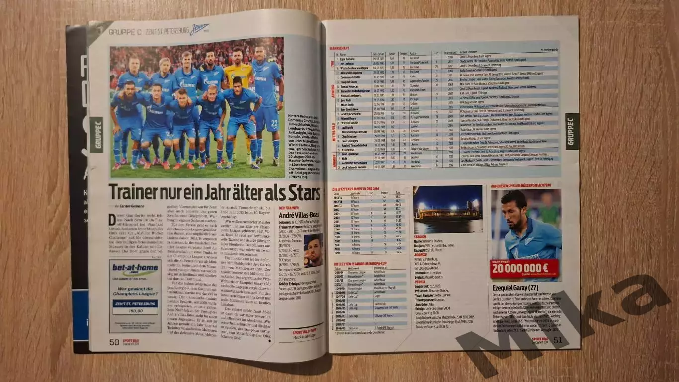 SPORT BILD CHAMPIONS LEAGUE 2014-15 (Германия) 4