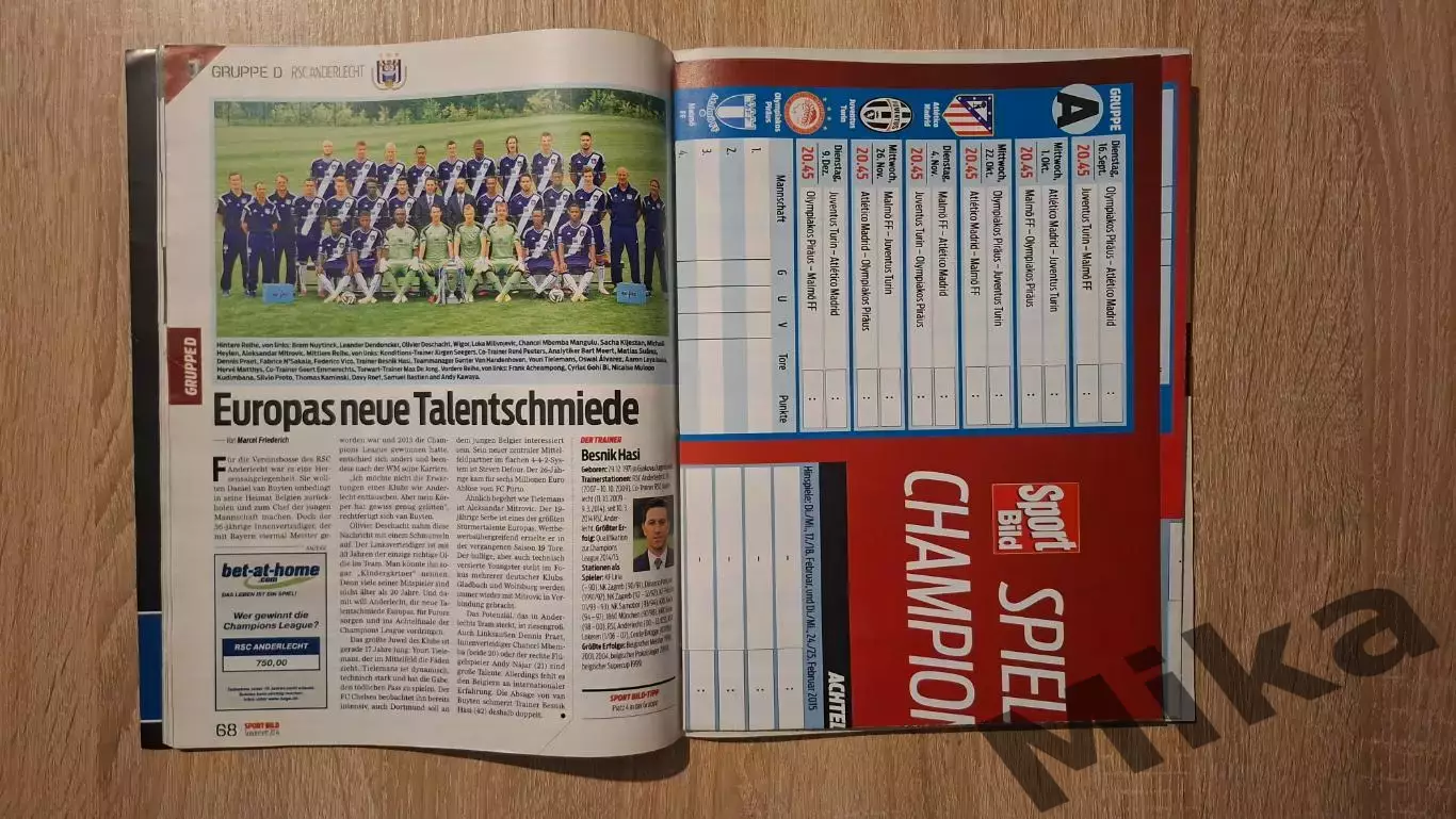 SPORT BILD CHAMPIONS LEAGUE 2014-15 (Германия) 6