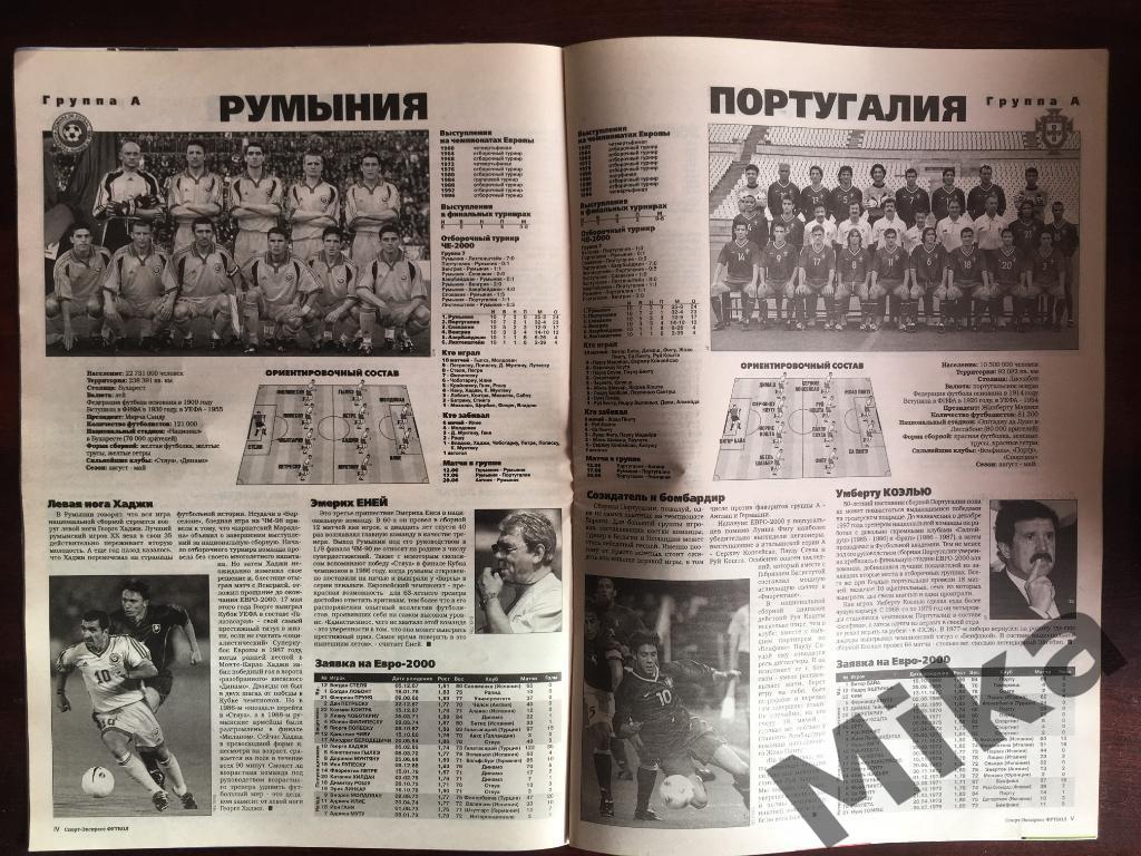 Футбол (приложение Спорт-экспресс) - №22 2000 (ЕВРО-2000) 2