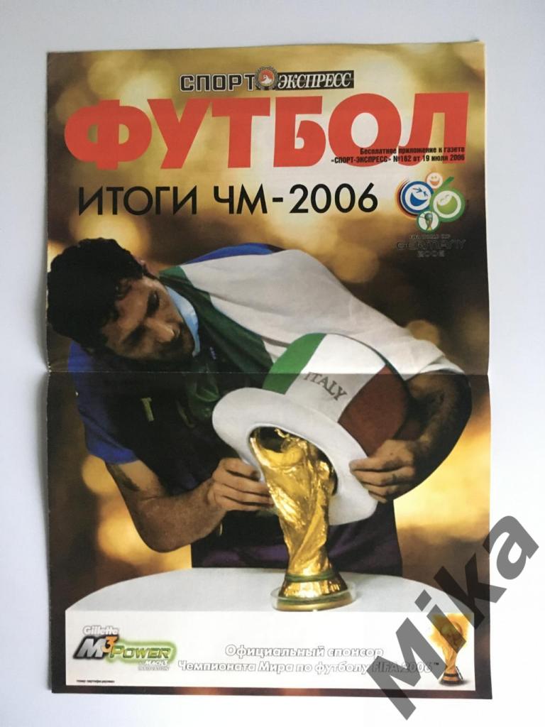 Спорт-Экспресс Футбол Итоги ЧМ-2006