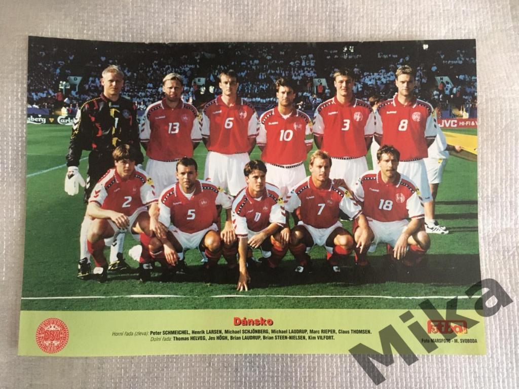 Из журнала Fotbal - Дания 1996