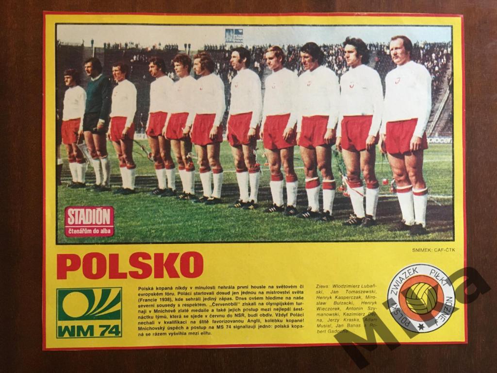 Из журнала Стадион ЧМ-1974 - Польша