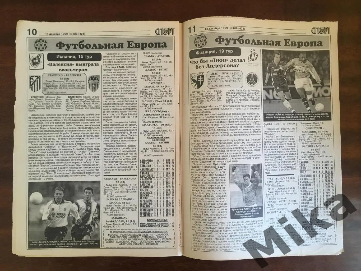 Спорт Curier (Молдова) 1998-1999 (19 шт) 2