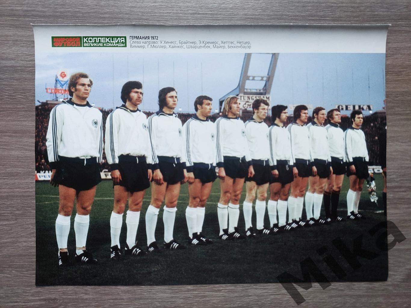 Из журнала Мировой футбол - постер Германия