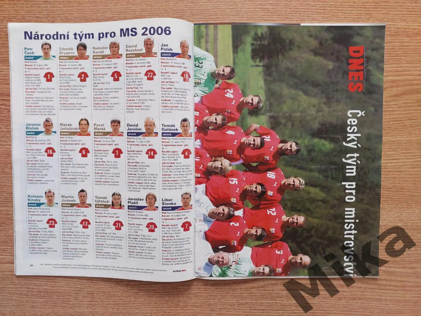 Fotbal Dnes ЧМ-2006 (Чехия) 3