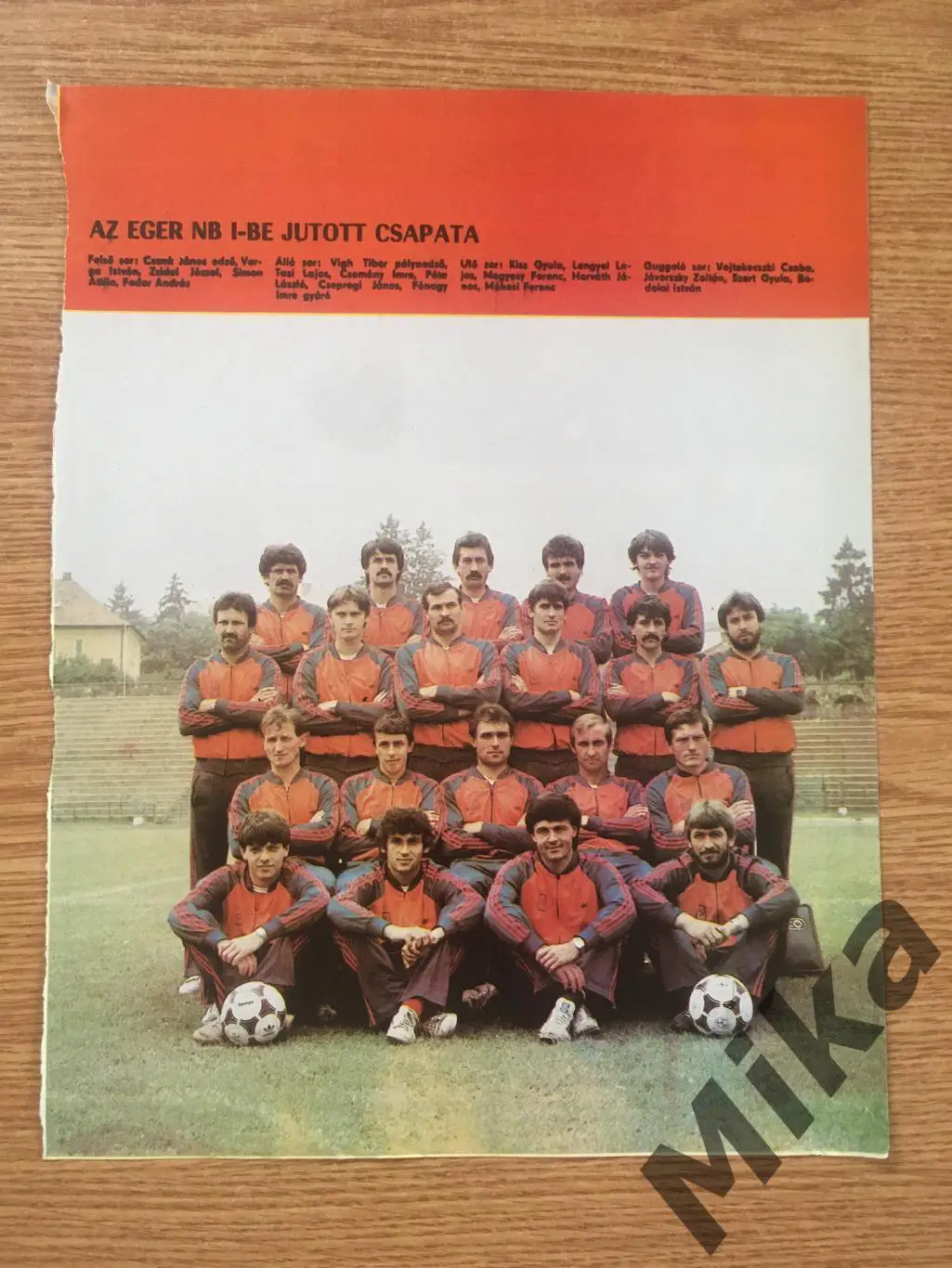 Из журнала Kepes Sport - Венгерские клубы 1 1