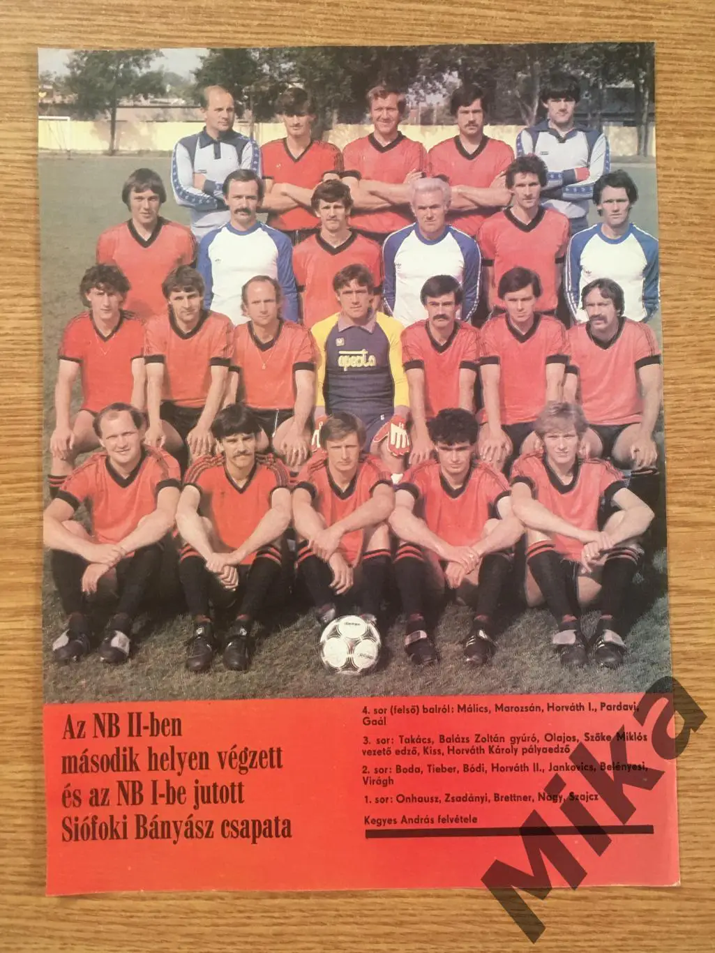 Из журнала Kepes Sport - Венгерские клубы 2 1