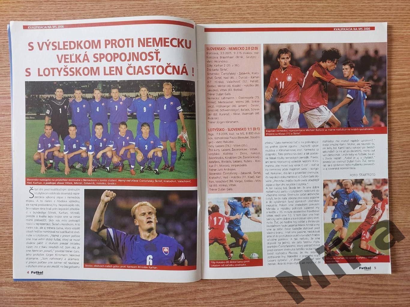 Futbal magazin (Словакия) № 10/2005 2