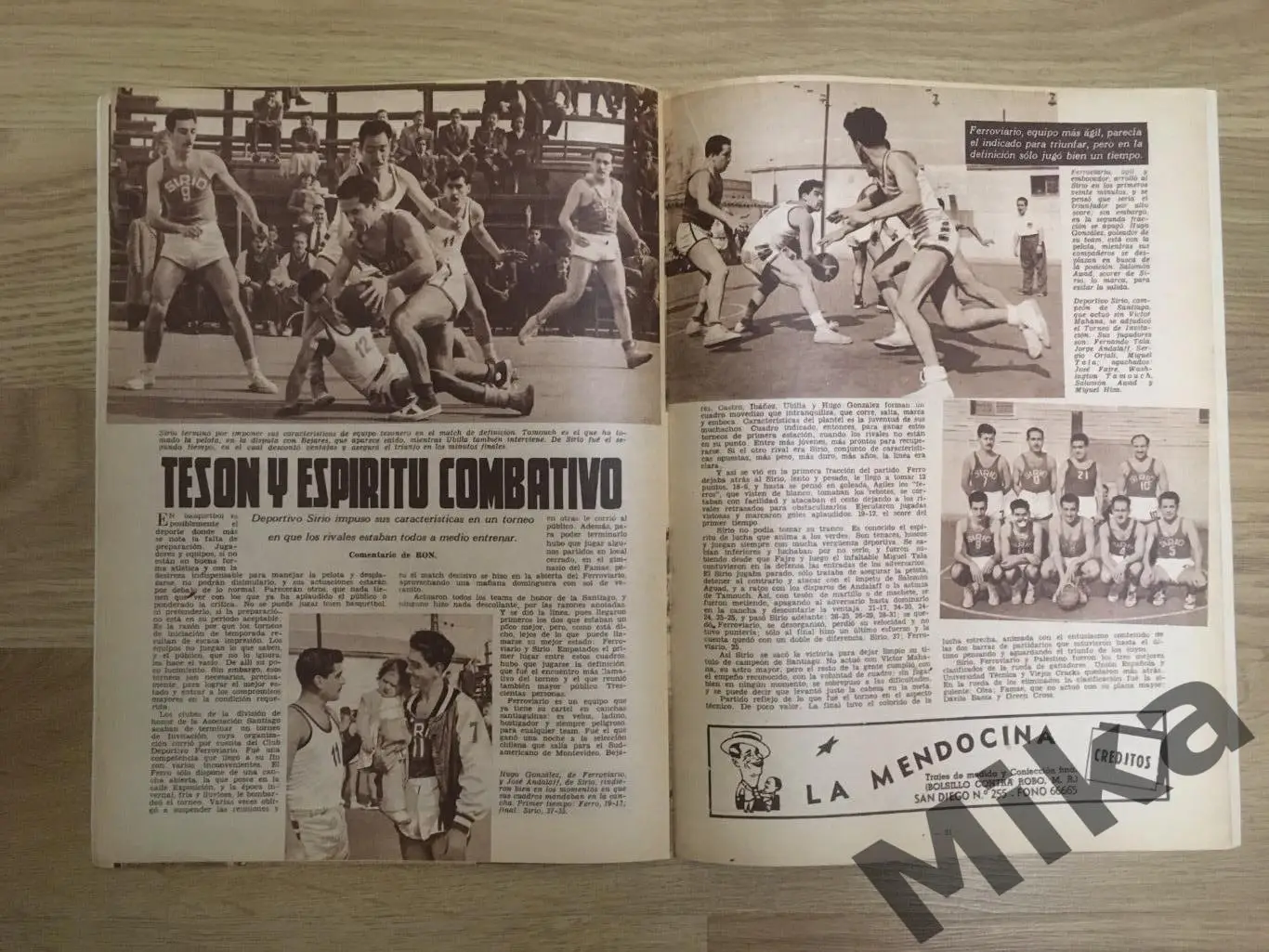 Estadio (Чили) 526, 1953 5
