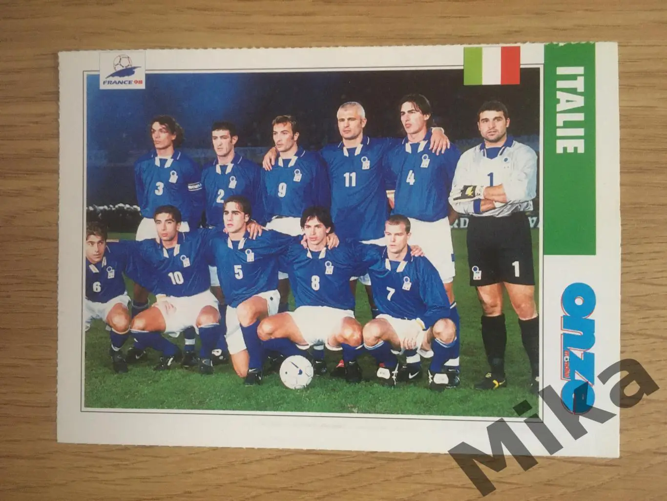 Из журнала Onze - Италия