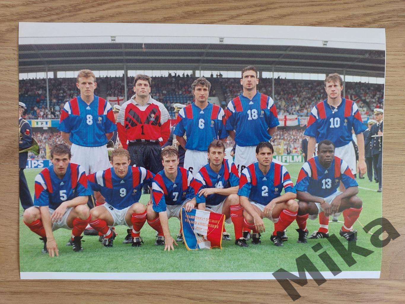 Фото Франция 1992 (14.06. Франция-Англия 0-0)