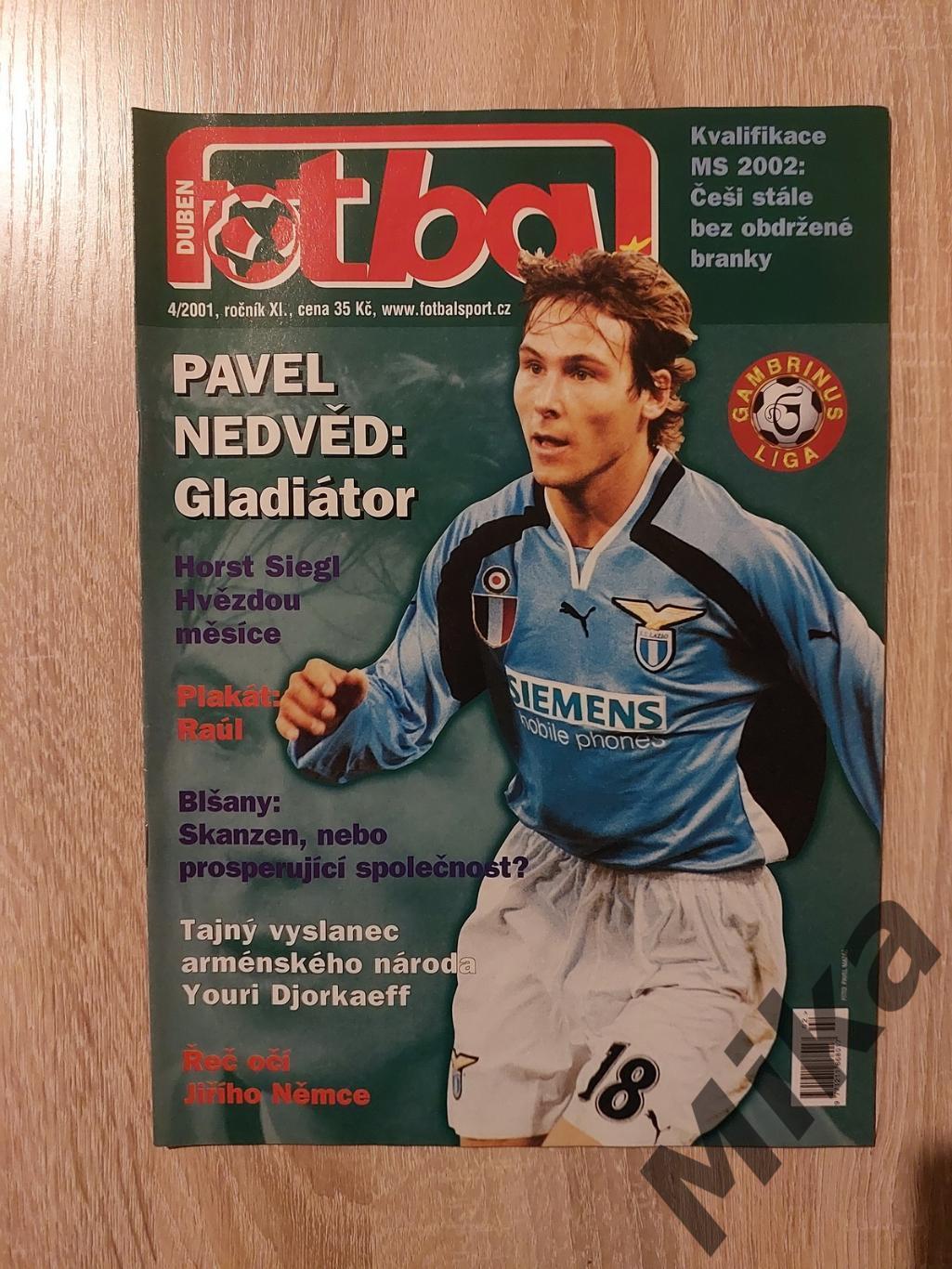 Fotbal sport №4-2001