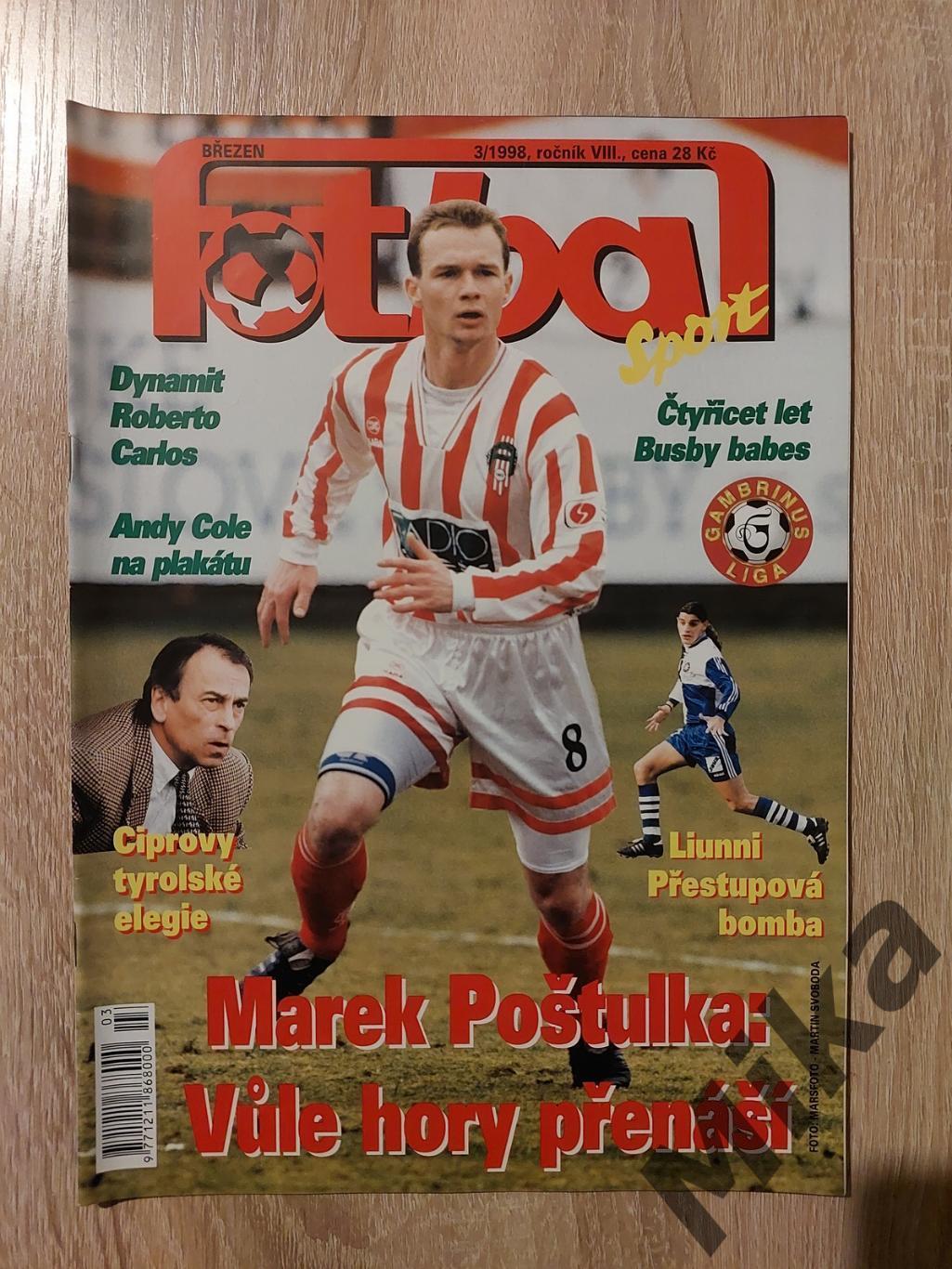 Fotbal sport №3-1998