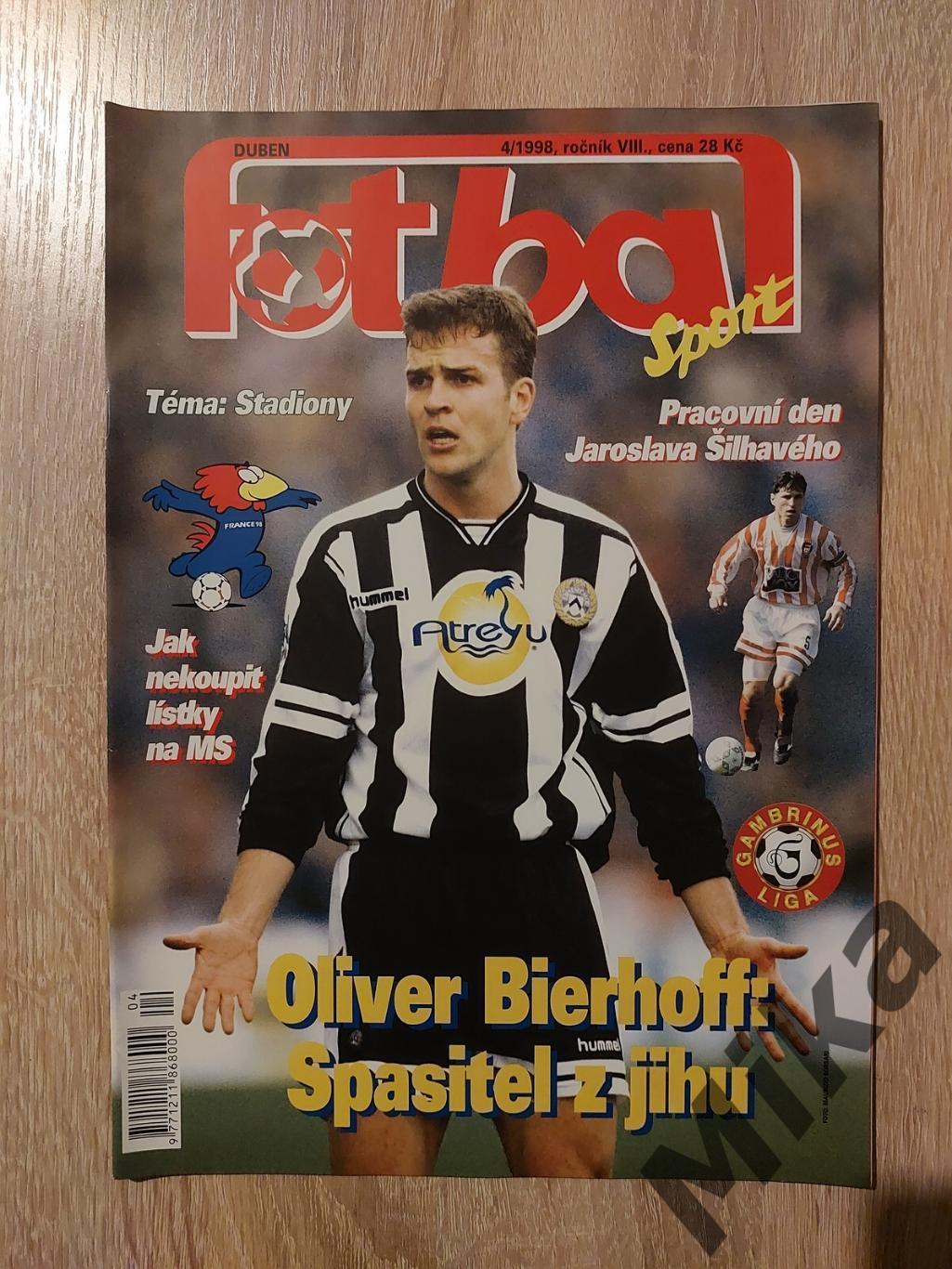 Fotbal sport №4-1998