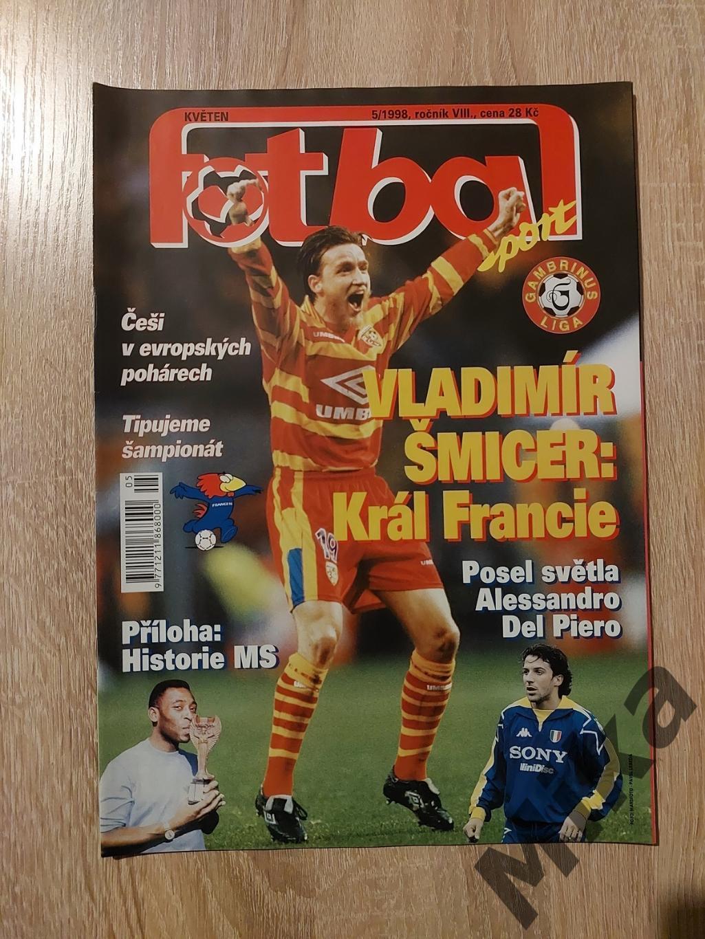 Fotbal sport №4-1998