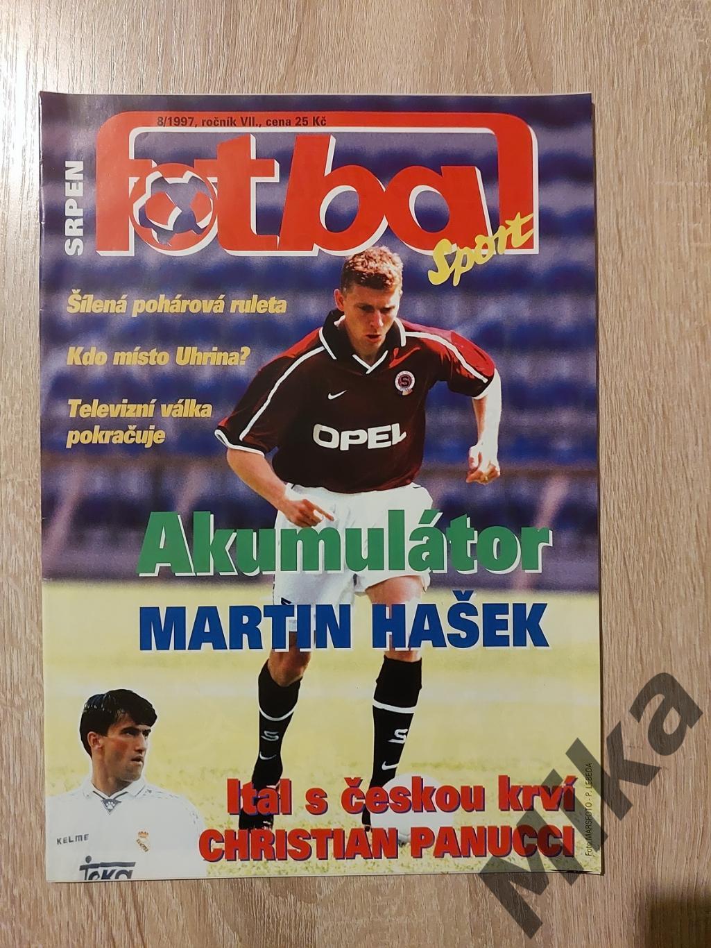 Fotbal sport №8-1997