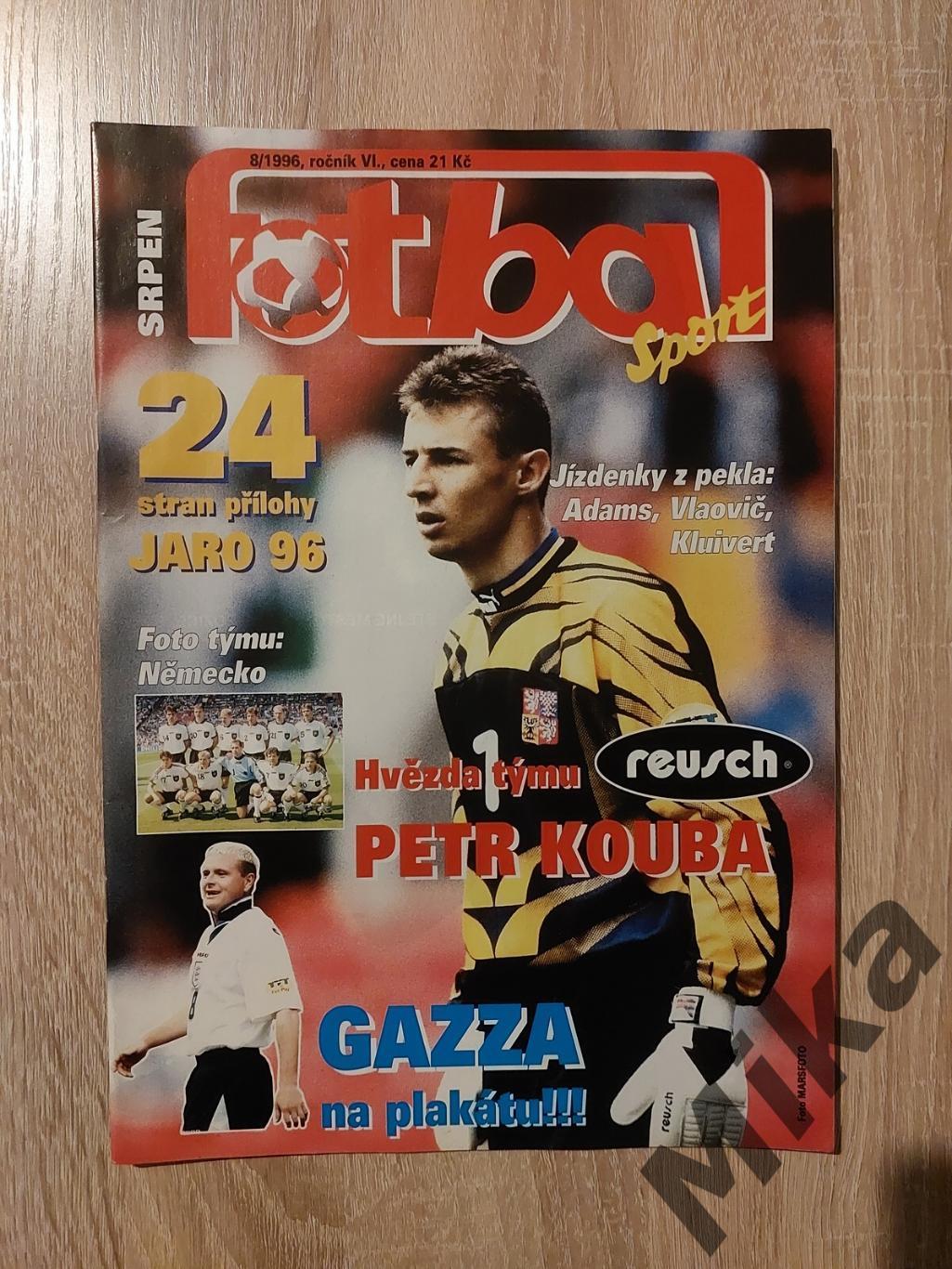 Fotbal sport №8-1996