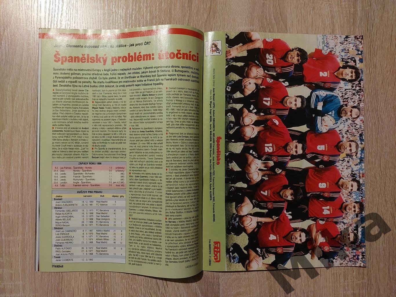 Fotbal sport №10-1996 3