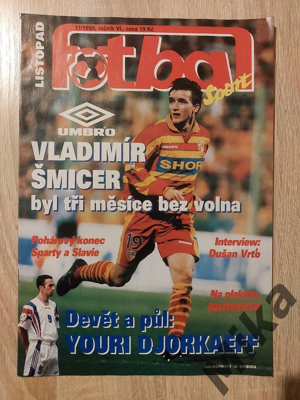 Fotbal sport №11-1996