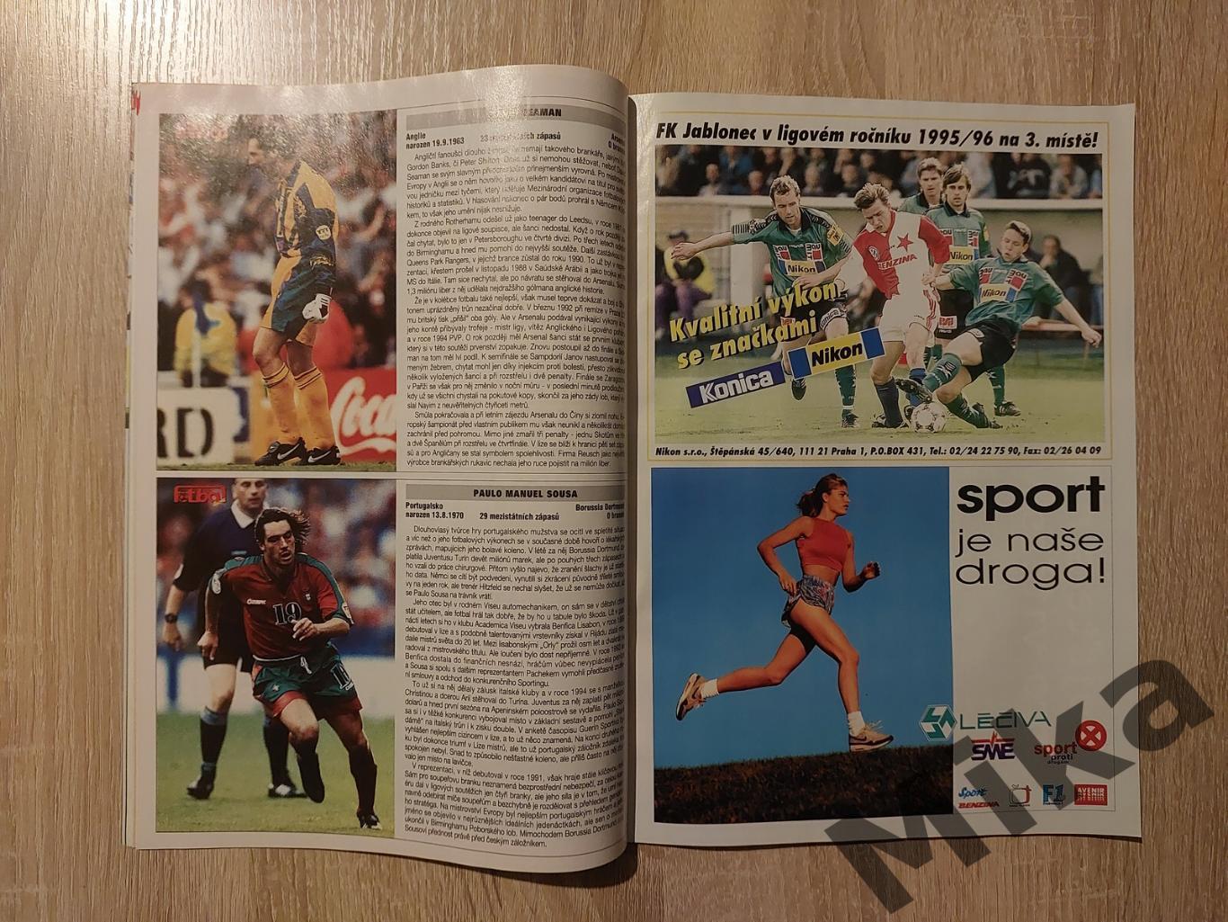 Fotbal sport №11-1996 2