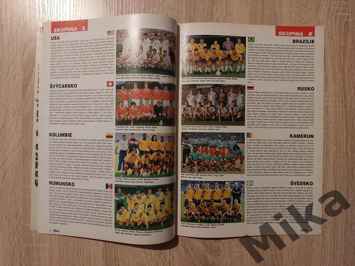 Fotbal sport №6-1994 2