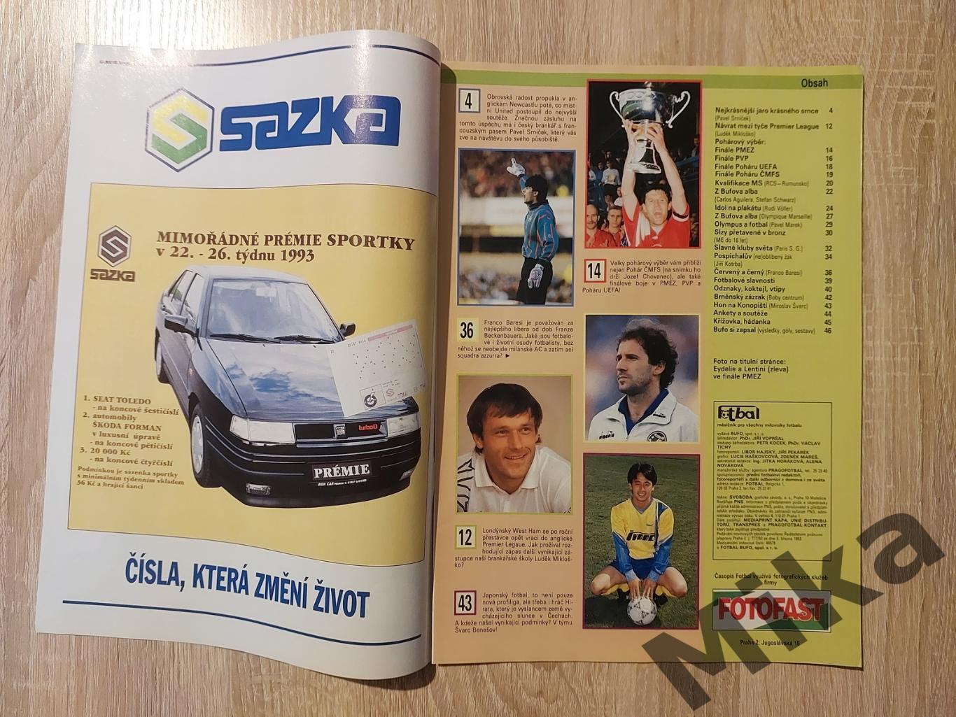 Fotbal sport №7-1993 1