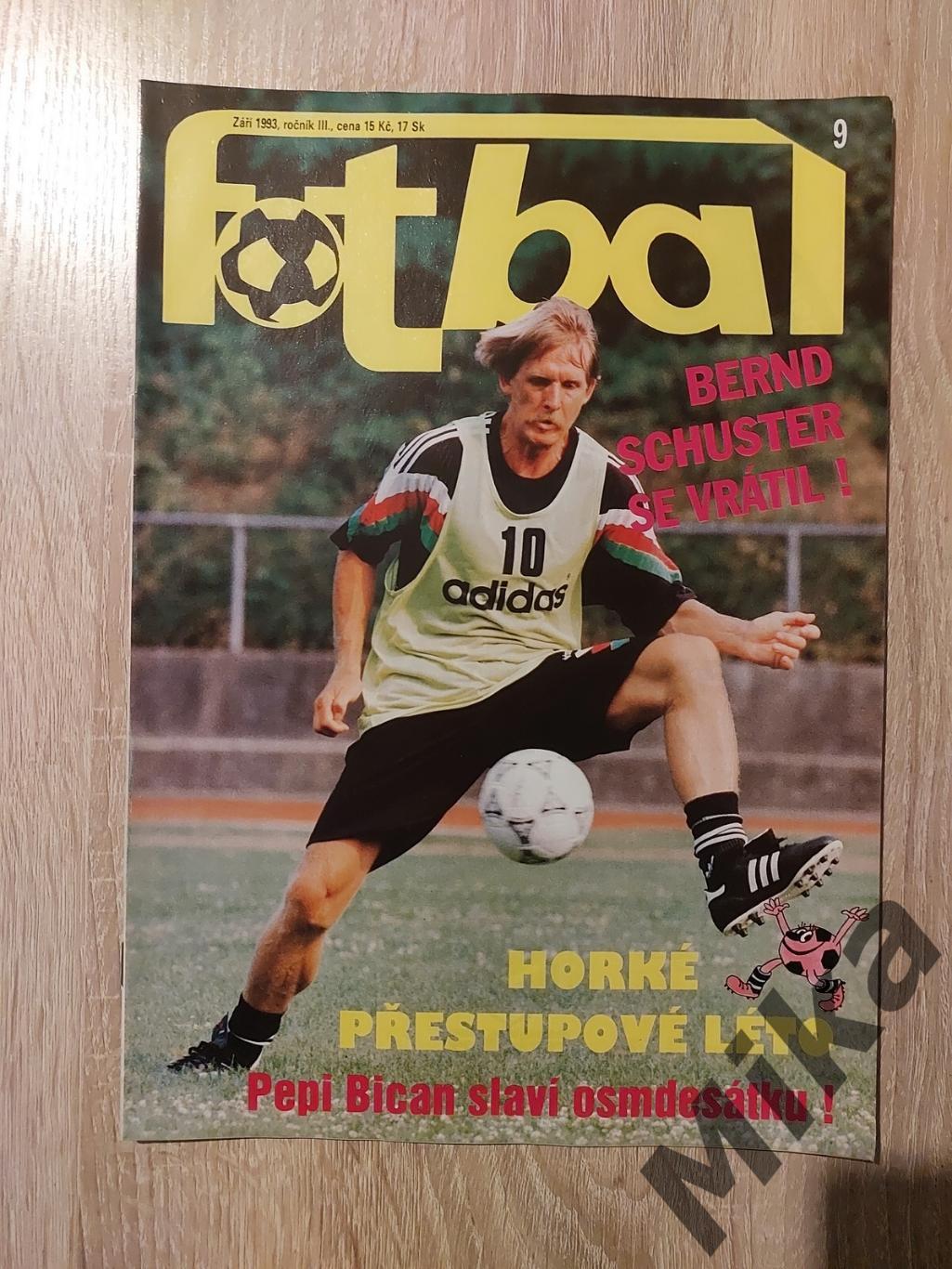 Fotbal sport №9-1993