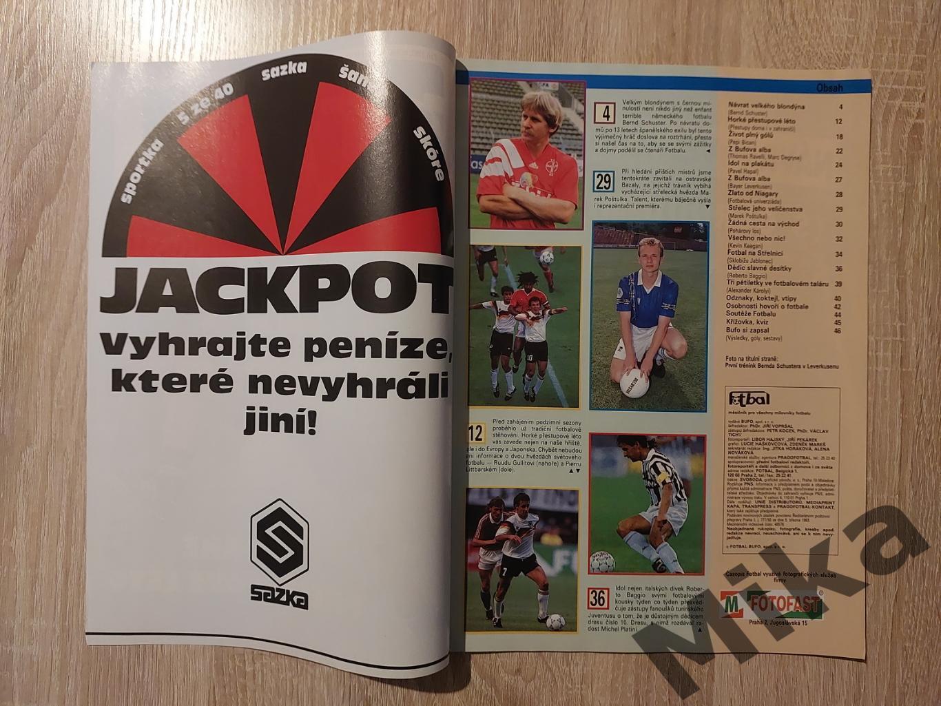 Fotbal sport №9-1993 1