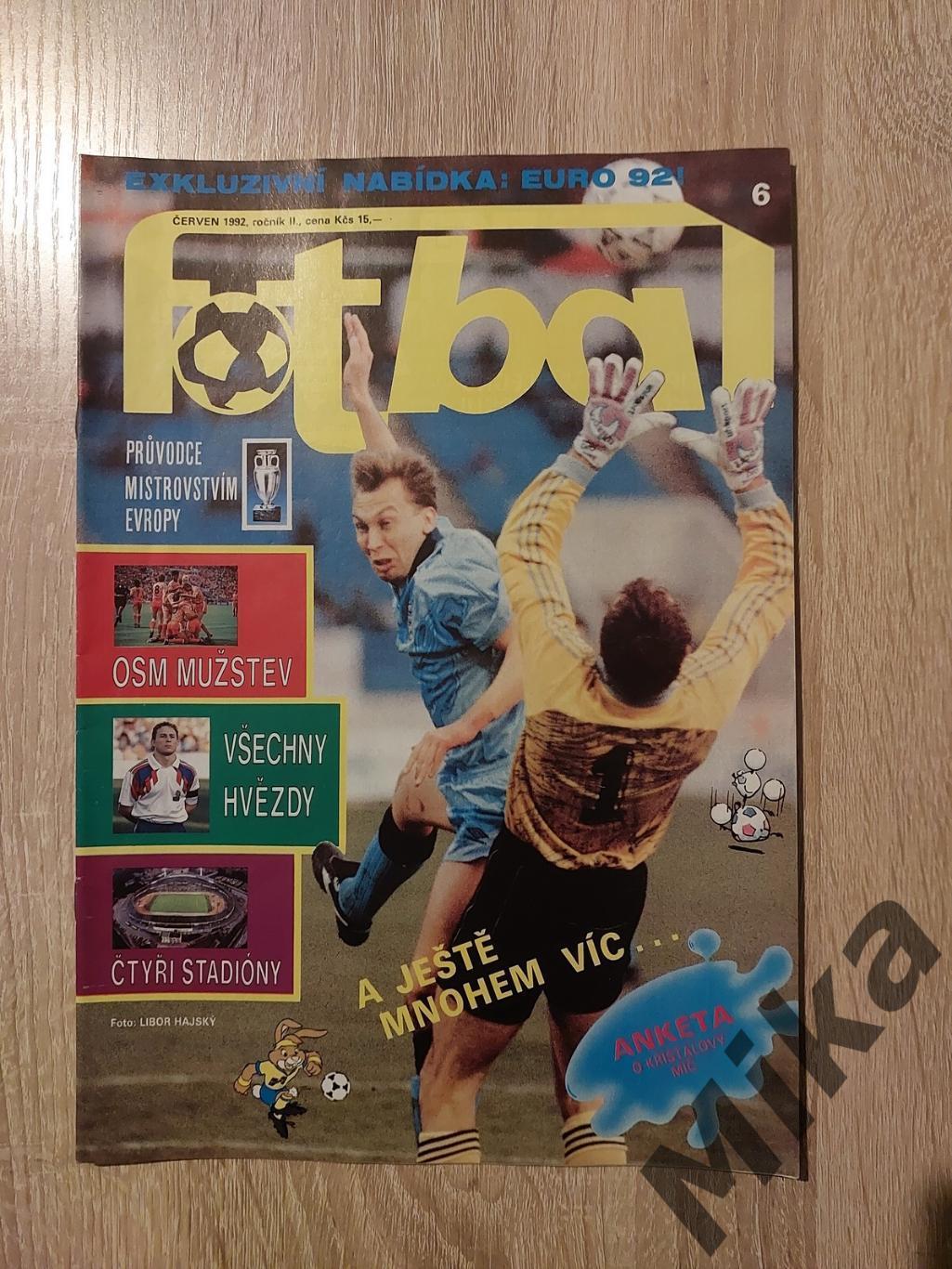 Fotbal sport №6-1992