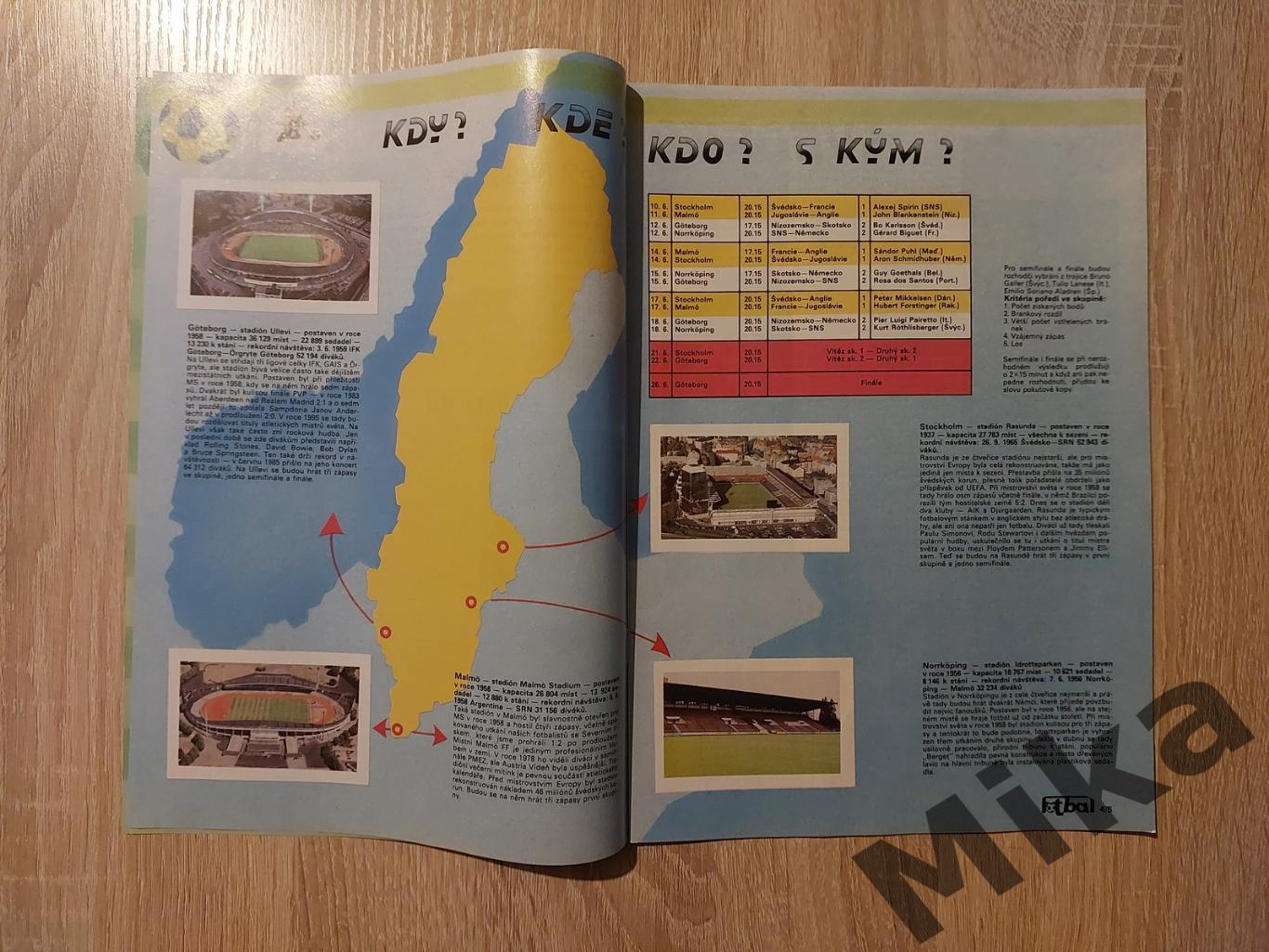 Fotbal sport №6-1992 2