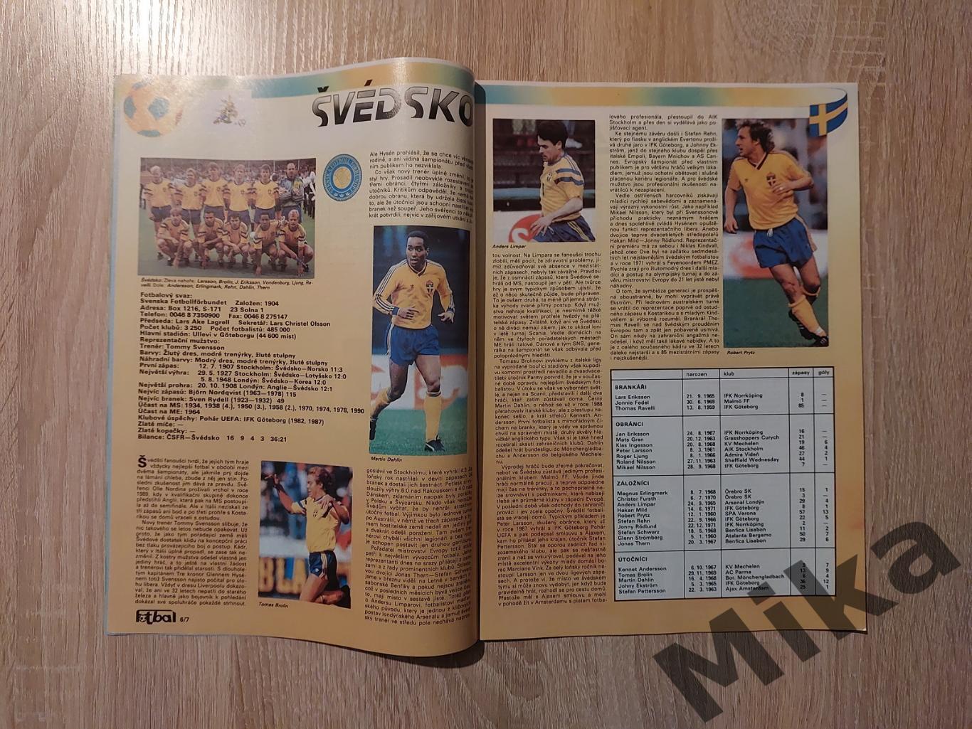 Fotbal sport №6-1992 3